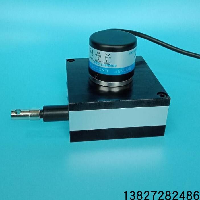 Length Encoder Inline 1m 2m 3m pull wire encoder displacement sensor linear pull rope encoder ...
