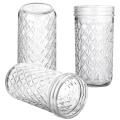 Glass Jar With Silver Air Tight Lid- Pack Of 4. 