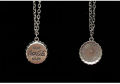 【Mega Sale】Necklace Men's Cold Style Simple Coca-Cola Bottle Cap Pendant Couple's Accessories Women's Chain. 