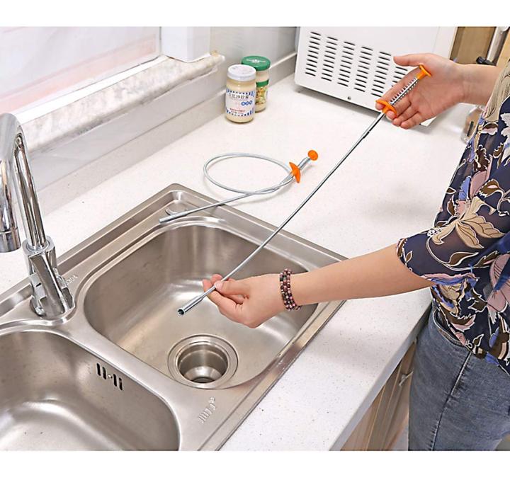 Hair Catchingl Sink Overflow Drain Cleaning Drain Clog Water Pipe Sink ...