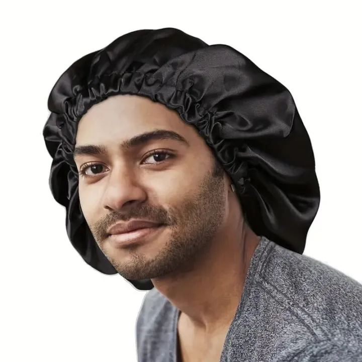 Double%20Layer%20Silk%20Reversible%20Bonnet%20with%20Adjustable%20Strap%20for%20Healthy%20Hair%20Care,%20Unisex%20Hair%20Accessory%20-%20Image%205