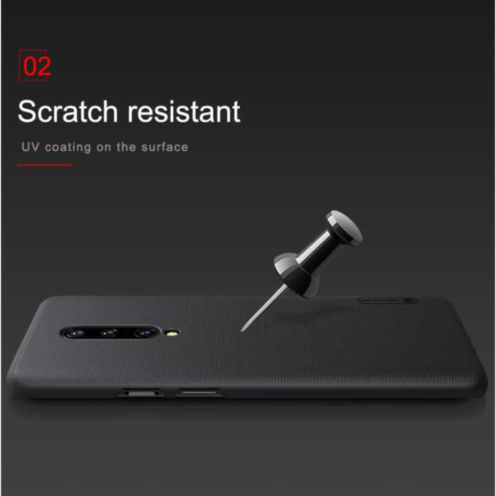 Nillkin%20Super%20Frosted%20Shield%20Matte%20Cover%20Case%20For%20Oneplus%207%20Pro%20-%20Image%205