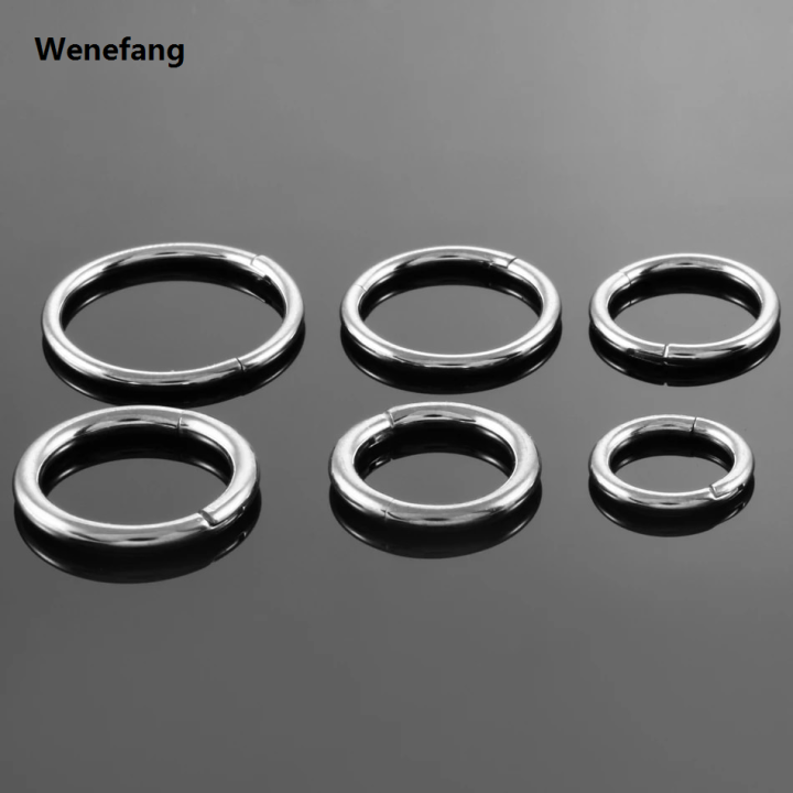 Wenefang%201PC%20Titanium%2020G%20Hinged%20Segment%20Nose%20Septum%20Rings%20Body%20Clips%20Hoop%20For%20Women%20Men%20Cartilage%20Helix%20Lip%20Eyebrow%20Piercings%20Jewelry%20-%20Image%205