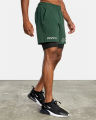 Running Fit Fast Dry Fitness Jogging Exercise Training Gym Shorts Men's Woven New 21 Double Layer Sports Gym Shorts. 
