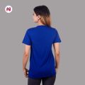 Nyptra Royal Blue Plain Oversize Solid Cotton T-Shirt For Women - Fashion | T-Shirts For Women | Women's Wear |. 