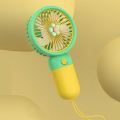 Mini Portable Foldable Hand Fan With Sling. 