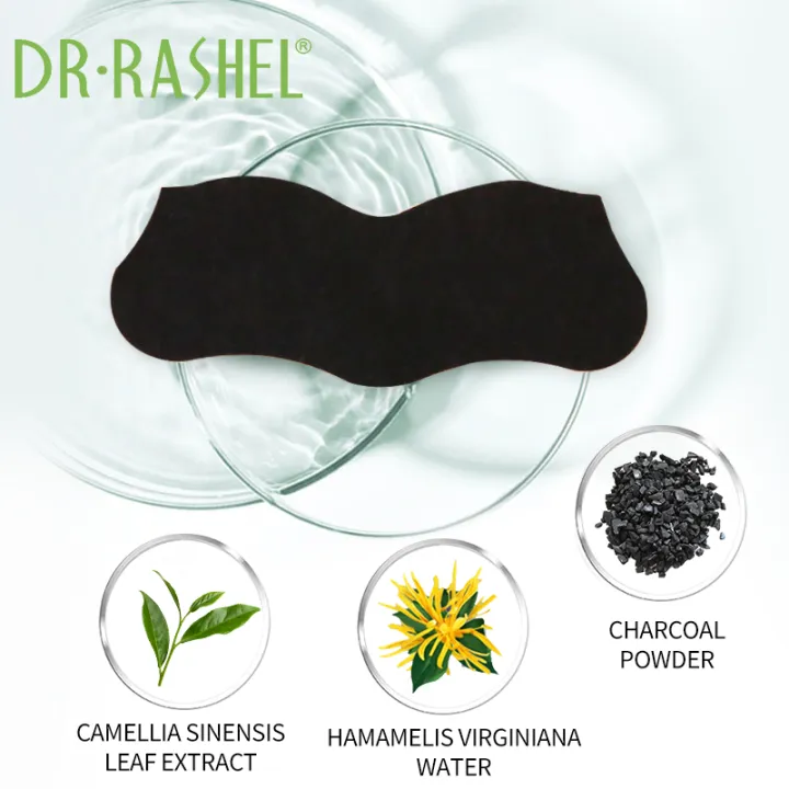Dr.%20Rashel%20Black%20Charcoal%20Deep%20Cleansing%20Blackheads%20Remover%20Nose%20Strips%20Face%20Mask%20(6%20Strips)%20-%20Image%204