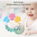 CozyKids - Baby 2 In 1 Silicone Rattle Teether Toy ( BPA Free ). 