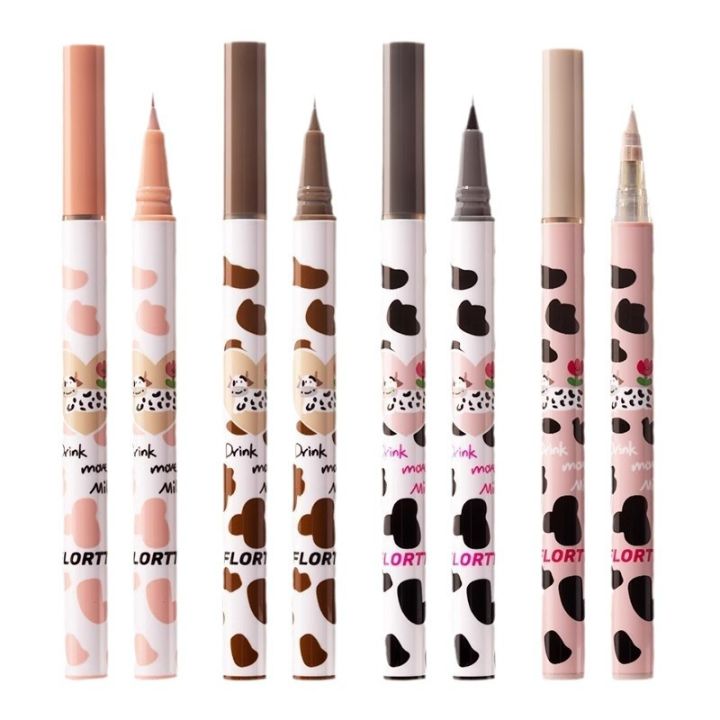 FLORTTE%20Florette%20Silkworm%20Pen%2004%20Florette%20Liquid%20Eyeliner%20Pen%20down%20to%20outline%20brown%20eyeliner%20-%20Image%205