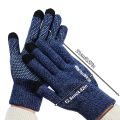 Fashion Thickened Five Finger Gloves Breathable Windproof Wool Knitted Touchable Anti Slip Screen Cold-proof Full Fingered Gloves Men Women. 