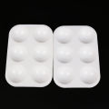 【Top-Rated Product】25pcs Makeup Drawing 6 Well Rectangular Tray Art Supplies Pigment Plastic Paint Palette Artist Watercolor Pallets Painting Tool. 