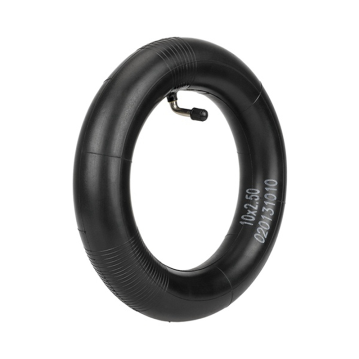 10X2.5 Inner Tube 90 Degree Valve for Zero 10X/VSETT Electric Scooter 10 Inch Curved 90 Degree Inner Tube Easy Install Easy to Use