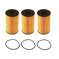 3X Oil Filter for Aveo Cruze Opel Adam Cascada Combo Corsa Meriva 93185674. 