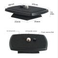 1 Pcs Tripod Quick Release Plate Dslr Camera Adapter Camera Base Plate for Three-Dimensional Tripod Head. 