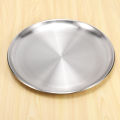 4 Pack 12 Inch Pizza Tray,Stainless Steel Pizza Oven Baking Tray,Round Pizza Baking Sheet,for Baking Roasting Serving. 