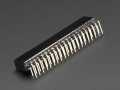 2.54mm 2×20 Right Angle Female Header Strip (Pack of 2). 