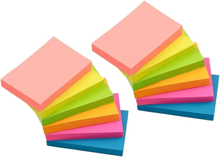 Multicolor%20Sticky%20Note%203x2in%20(76x%2051mm)%20100%20sheets%20-%20Image%203