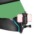 Motovlog Helmet Chin Mount Plus Phone Holder. 
