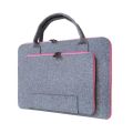 File Folder Bag Felt Commute Briefcases Durable Handbag Large Capacity Business Briefcases Multi-layer Document Laptop Handbag Men. 