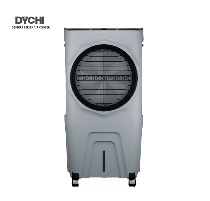 Dychi%20Mustang%2090%20Ltr%20Glass%20Top%20Honeycomb%20Desert%20Air%20Cooler%20with%20Wheel%20-%20Image%202