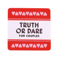 Mini Small Size Truth Or Dare For Couples Cards Games Lovers Board Game Supply English Version. 