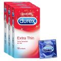Durex Extra Thin Condoms 10 Pcs. 