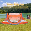 SuperRide Portable Baby Tent Portable Uv Protection Baby Beach Tent for Outdoor Camping Easy Setup Sun Shade Shelter Play Tent for Toddlers. 
