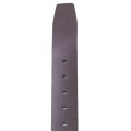 Darkbrown Solid Yarrison Carved Buckle Belt For Men. 