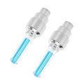 2/4Pcs Car Motorcycle Bicycle Tire Valve Caps Light LED Neon Flash Lamp Waterproof Universal Bike Wheel Lights Moto Accessories. 