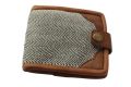 Hemp Cotton and Pure Leather Mix Wallet For Men | Men's Wallet. 