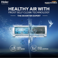 Haier 1.5 Ton Triple Inverter Plus Air Conditioner with Self Clean Technology - Hot & Cold. 