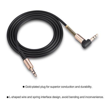 1%20Meter%203.5mm%20L-Shaped%20Spring%20AUX%20Cable%20Male%20to%20Male%20For%20Headphones%20Or%20Car%20Stereo%20-%20Image%202