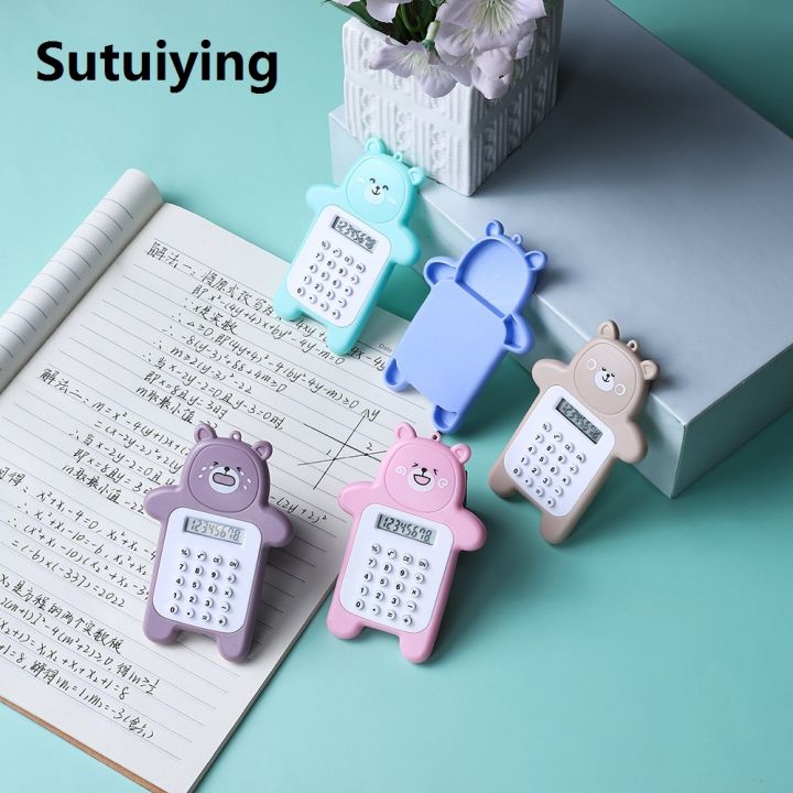 Sutuiying%201/2/3PCS%20Mini%20Cartoon%20Calculator%20Pocket%20Size%208%20Digits%20Display%20Portable%20Kawaii%20Small%20Button%20Calculate%20Students%20School%20Calculating%20-%20Image%204