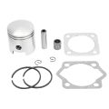 (COKP) Motorcycle 47Mm Piston Set for 2 Stroke 80Cc Engines Cylinder Dirt Pit Bike ATV Quad Parts W/ Rings Gasket. 