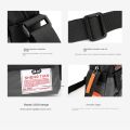 New Nylon Men Sling Bag Storage Crossbody Messenger Bag Zipper Multi purpose Travel Bag. 