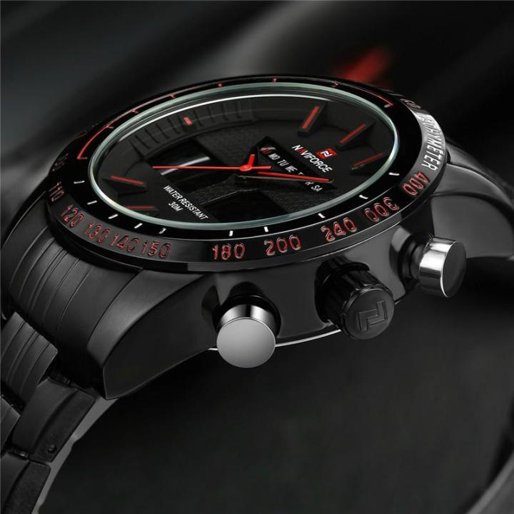 NAVIFORCE%20%20Nf9024M%20Black/Red%20Dial%20Analog%20Digital%20Watch%20For%20Men%20-%20Image%205