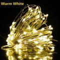 100 Led, 10 Meter Water Proof Starry Lights, Warm White Wine Bottles, Glass Twinkle Light Lamp, Battery Operated Starry Fairy Lights. 