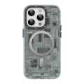 Youngkit Futuristic Magsafe Case For iPhone 15 Pro Max  Circuit Design Protective Cover. 