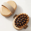 New Wooden Massage Brush Anti-static Bamboo Hair Brush Meridian Dredging Airbag Massage Comb Mini Scalp Hair Care Girl Hand-held. 
