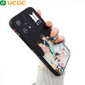 UCUC for Realme 9 Pro / OnePlus Nord CE 2 Lite 5G Back Cover BTS Boy Team Soft Thin Liquid Silicone Phone Case. 