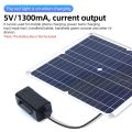 20W Solar Powered Fan 10 Inch Waterproof USB Solar Panel Vent Exhaust Fan High Speed Air Flow Outside Kit for Chicken Coops Greenhouses Sheds Pet Houses Windows. 