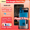 HOT 100% Pixel 7 Pro Display Screen Replacement For Google Pixel 7 Pro GP4BC GE2AE GFE4J Lcd Display Digital Touch Screen With Frame. 