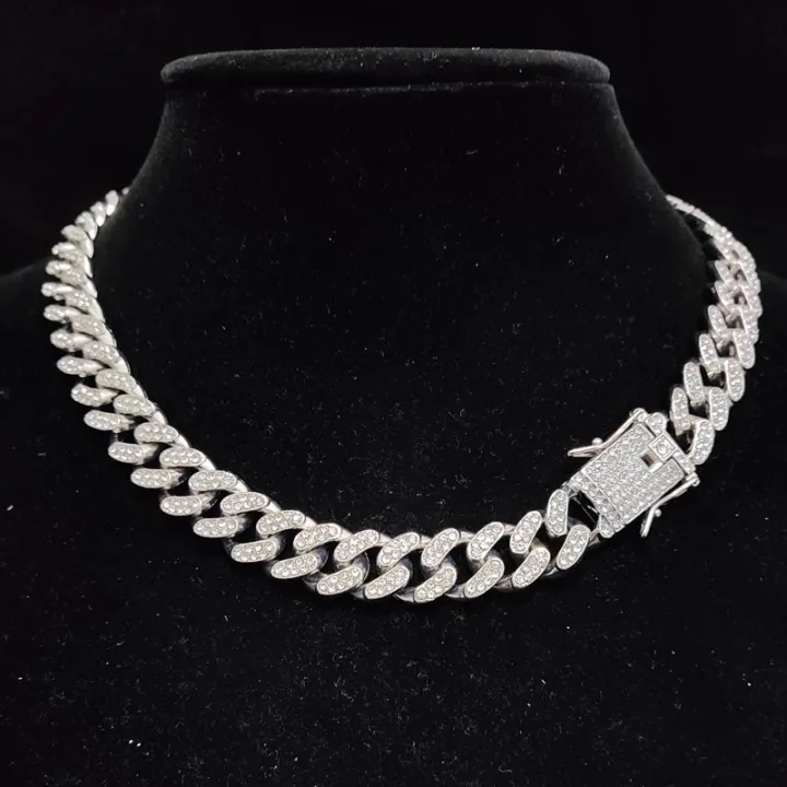 NEW%20STYLE%20Men%20Women%20Hip%20Hop%20NO%20Money%20No%20Friend%20Pendant%20Necklace%20with%2013mm%20Cuban%20Chain%20HipHop%20Iced%20Out%20Bling%20Necklaces%20Fashion%20Jewelry%20-%20Image%208