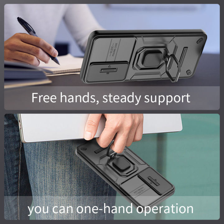 Lereach%20For%20Realme%20C65%204G%20Mobile%20Phone%20Case%20TPU+PC%20Hard%20Ring%20Car%20Ring%20Bracket%20Shockproof%20Back%20Cover%20Camera%20Protection%20-%20Image%206