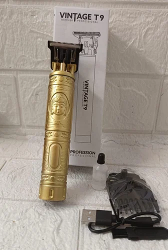 Vintage%20T-9%20Hair%20Trimmer%20Battery%20Removable%20For%20Male%20Plastic%20Body%20-%20Image%203
