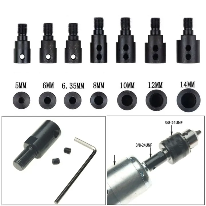 New%20Chuck%20Adapter%20M105mm/6mm/6.35mm%20Saw%20Blade%20Coupling%20Joint%20Connector%20Motor%20Shaft%20Coupler%20Coupler%20Sleeve%20-%20Image%204
