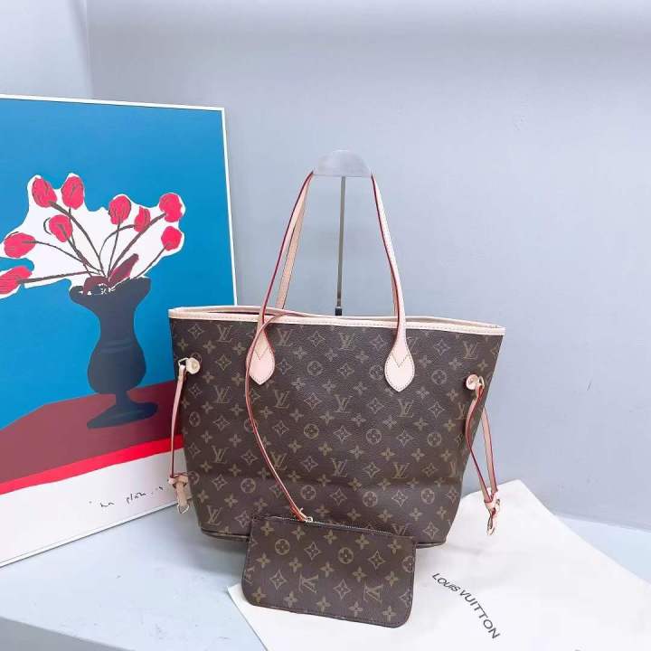 Ladies%20Bag%20For%20Women%20Ladies%20Bag%20For%20Girls%20Large%20Capacity%20Light%20Shopping%20Tote%20With%20Pouch%20-%20Image%202