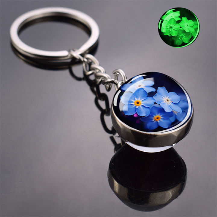 Luminous%20Flower%20Keyring%20Rose%20Lotus%20Cherry%20Blossoms%20Sunflower%20Keychain%20Glass%20Ball%20Pendant%20Jewelry%20Gift%20for%20Women%20Cute%20Key%20Chain%20-%20Image%207