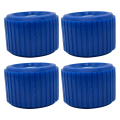 Ktteay Boat Trailer Ribbed Wobble Rollers, Trailer Roller Boat Ramp Rollers Boat Lift Wheels Kit for Boat Yacht Trailer,4pcs. 