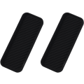 2 Pack Black Sink Organizer Tray Sponge Holder for Kitchen Sink Bathroom Tray Sponge Silicone Soap Holder. 